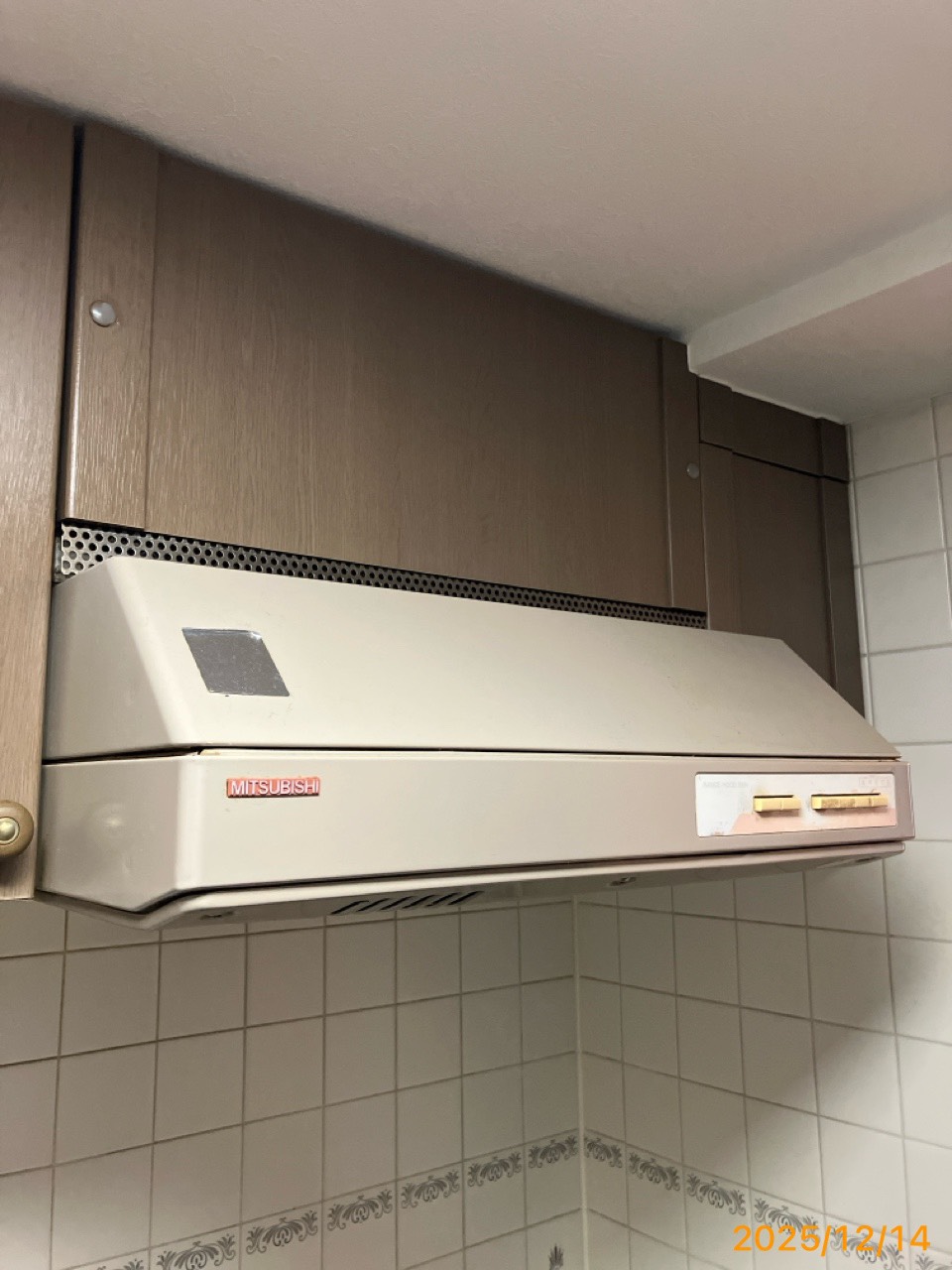 施工前　レンジフード