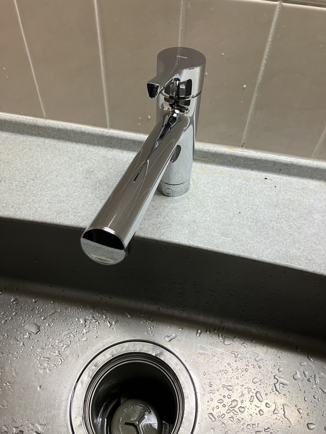 施工後　台所水栓（TKS05301J）