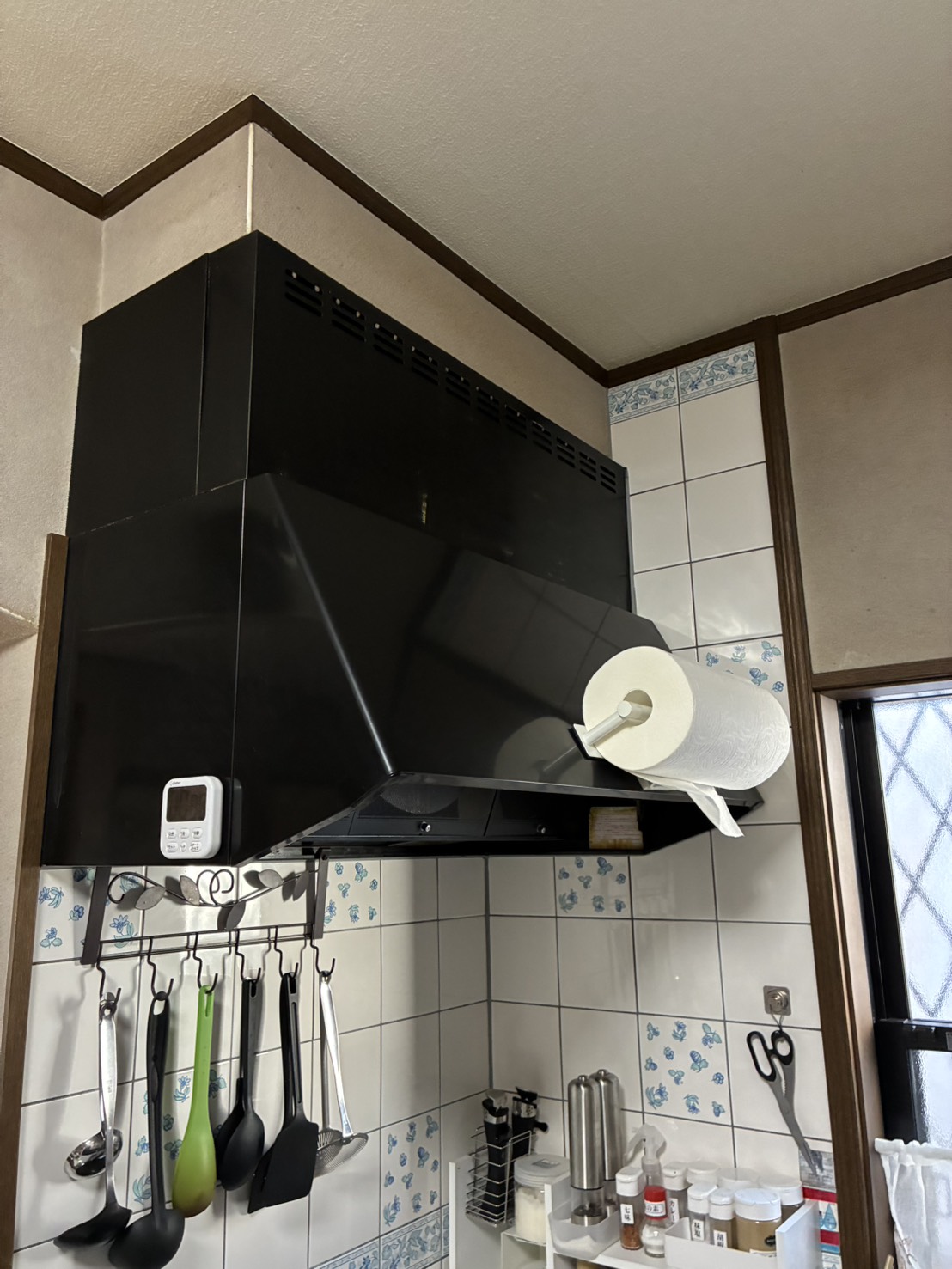 施工前　レンジフード