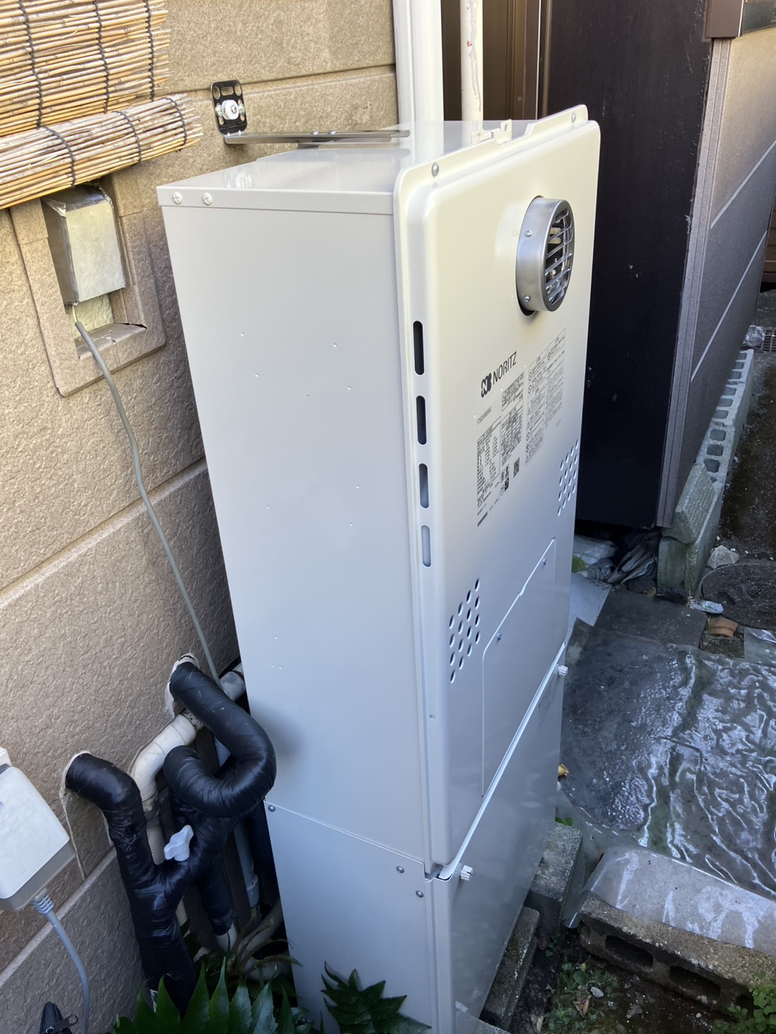 施工後　熱源機（GTH-1654SAW3H）