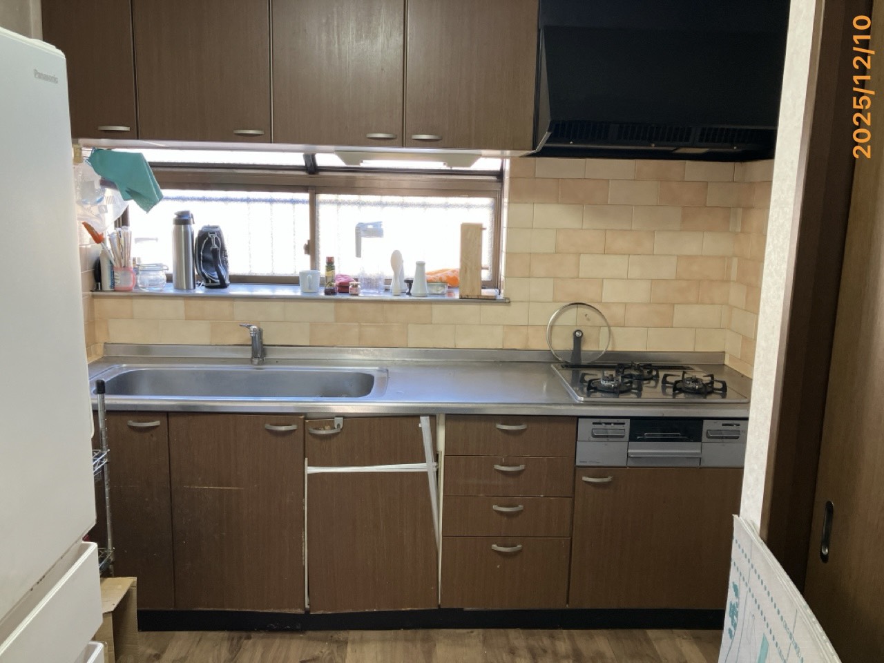 施工前　システムキッチン