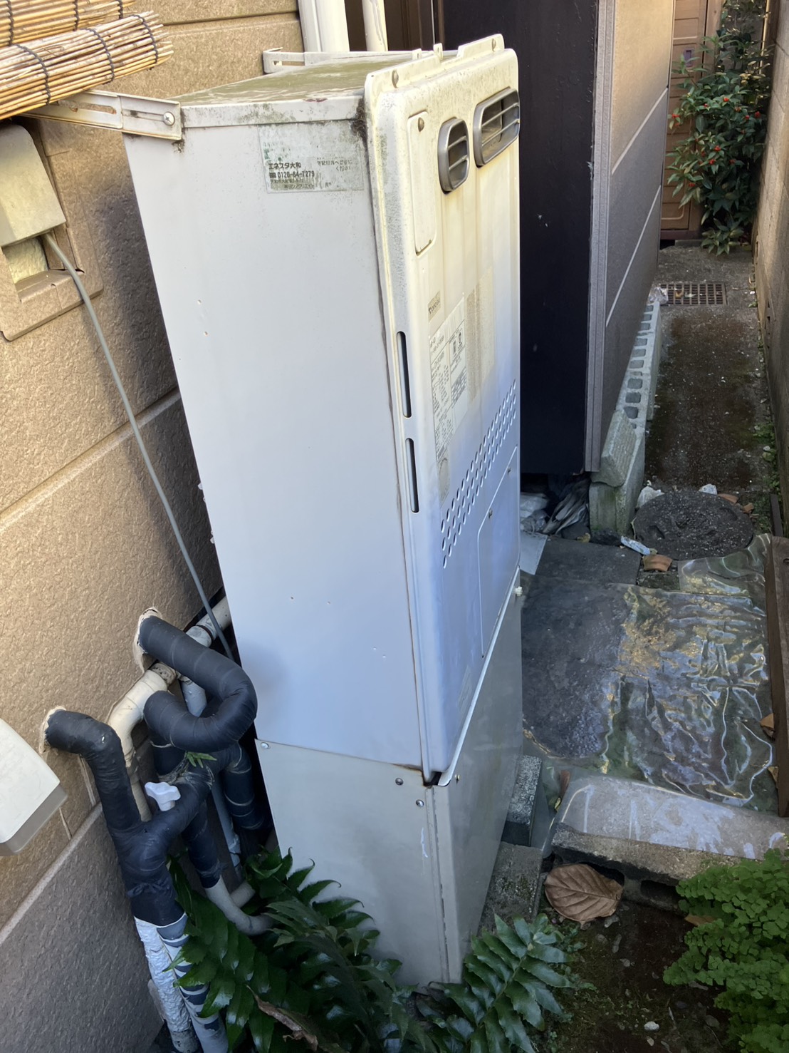 施工前　熱源機