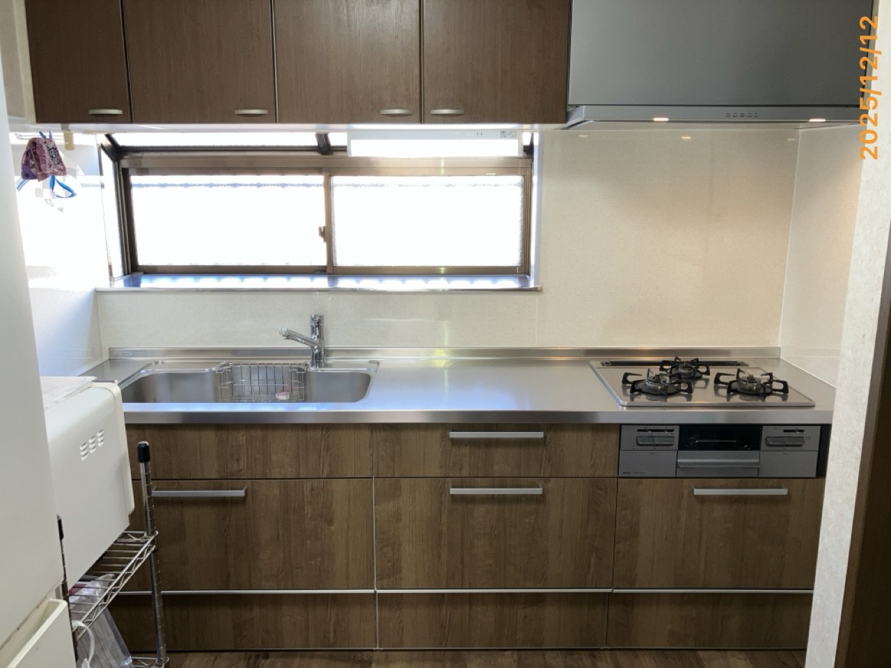 施工後　システムキッチン（ラクエラ）