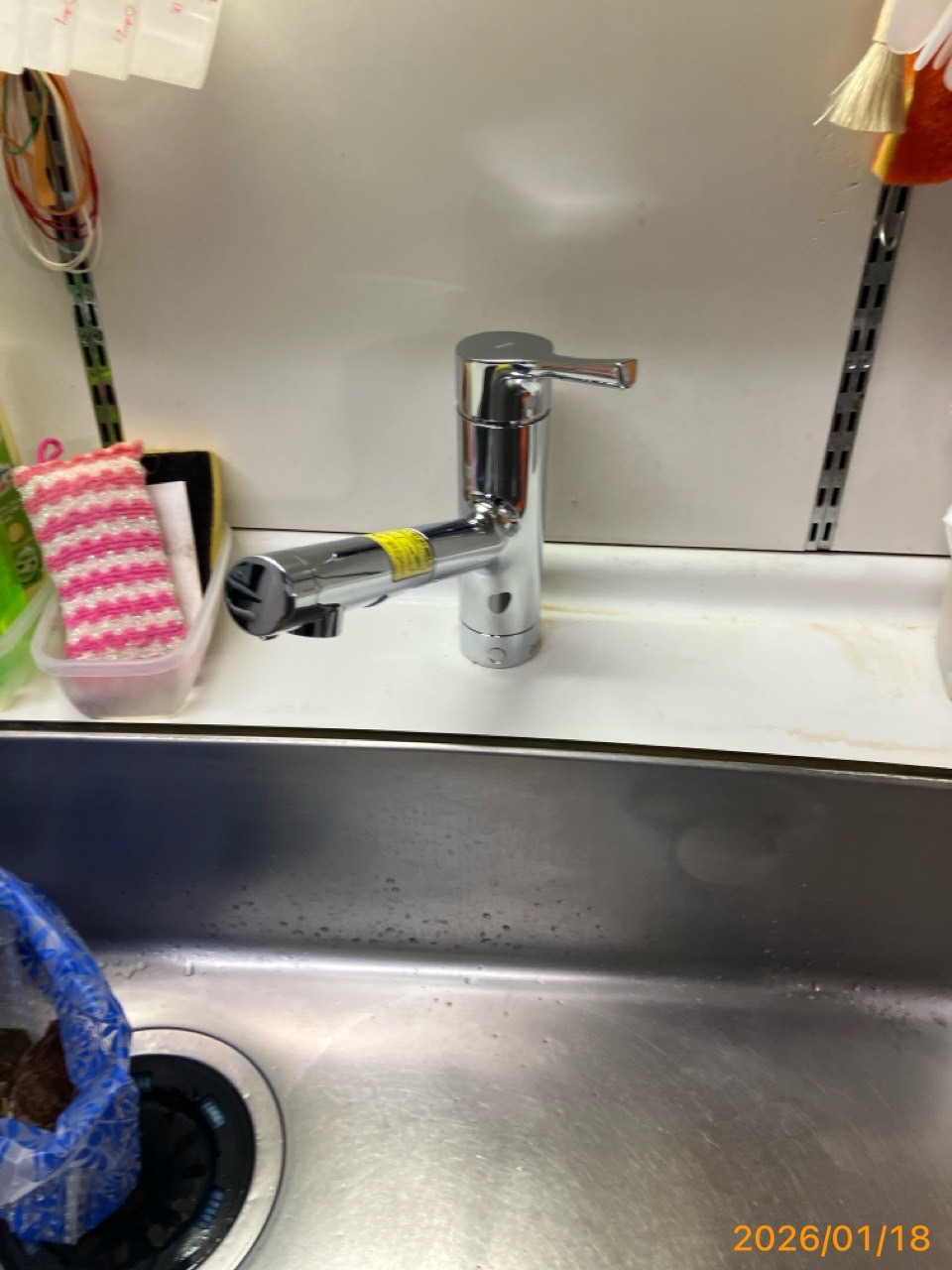 施工後　台所水栓（TKS05305JA）