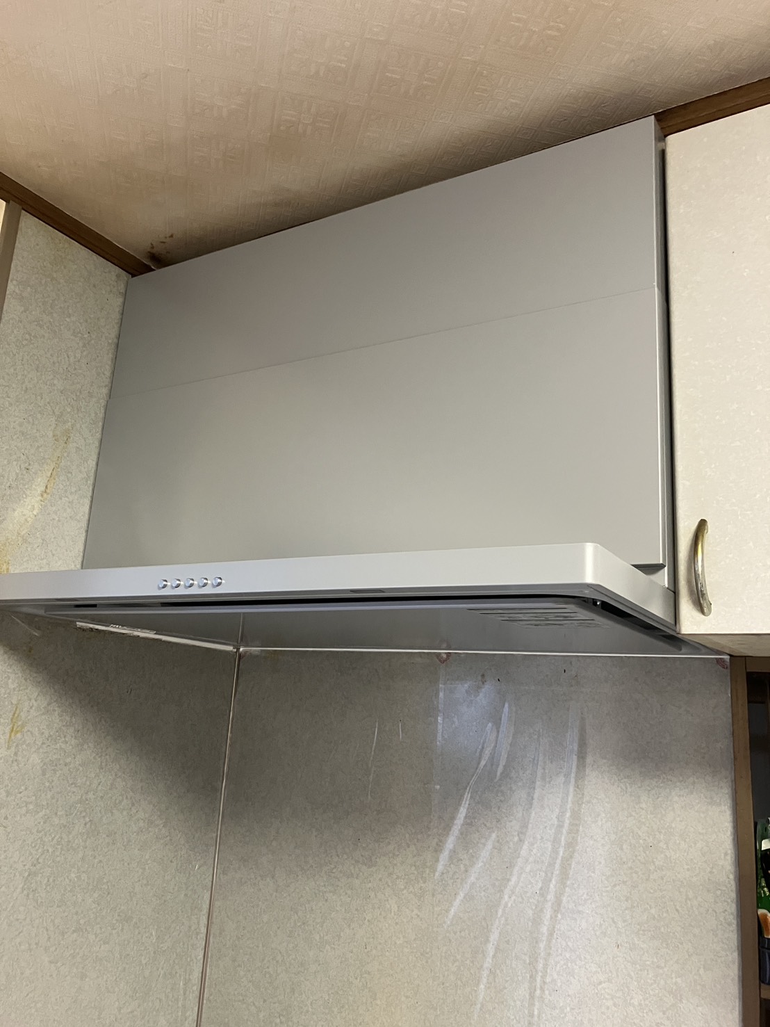 施工後　レンジフード（WNBSK907CDMSI（R/L)）