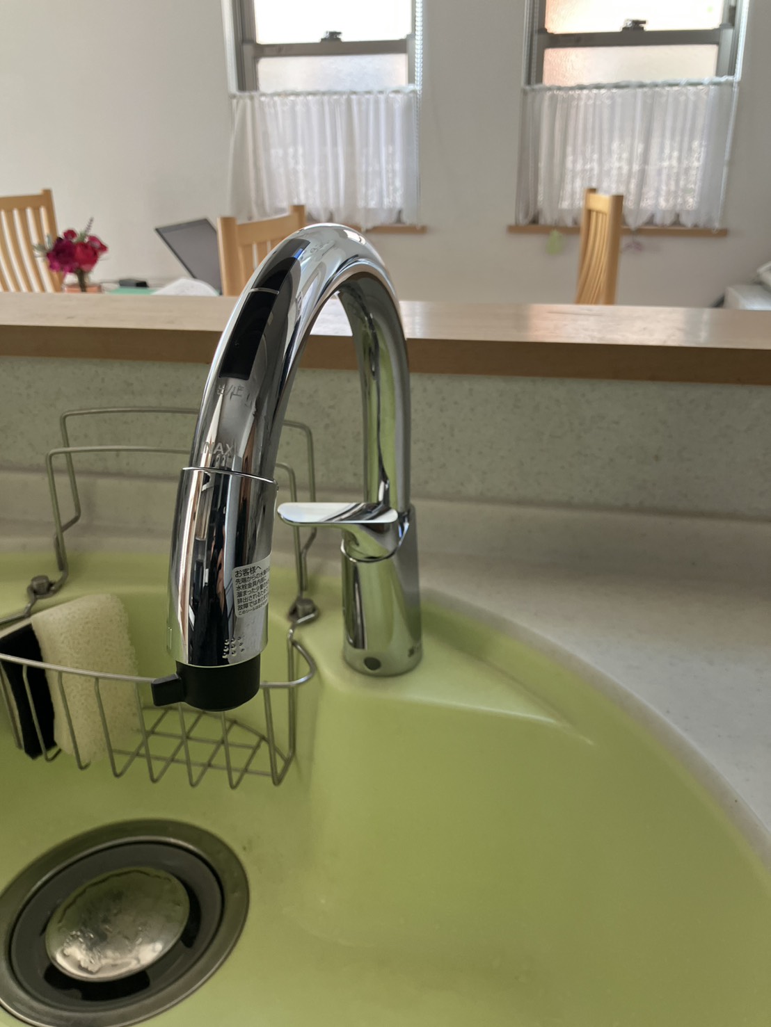 施工後　台所水栓（JF -NAB464SYX(JW)）