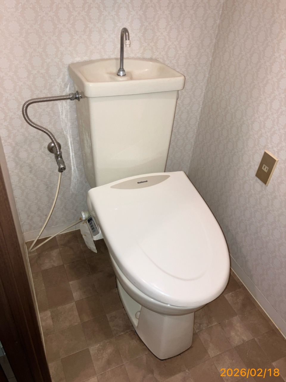 施工前　トイレ