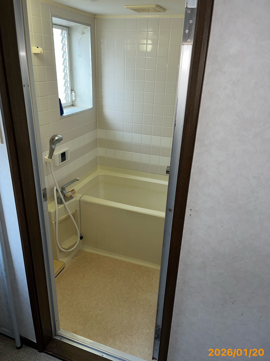 施工前　ユニットバス