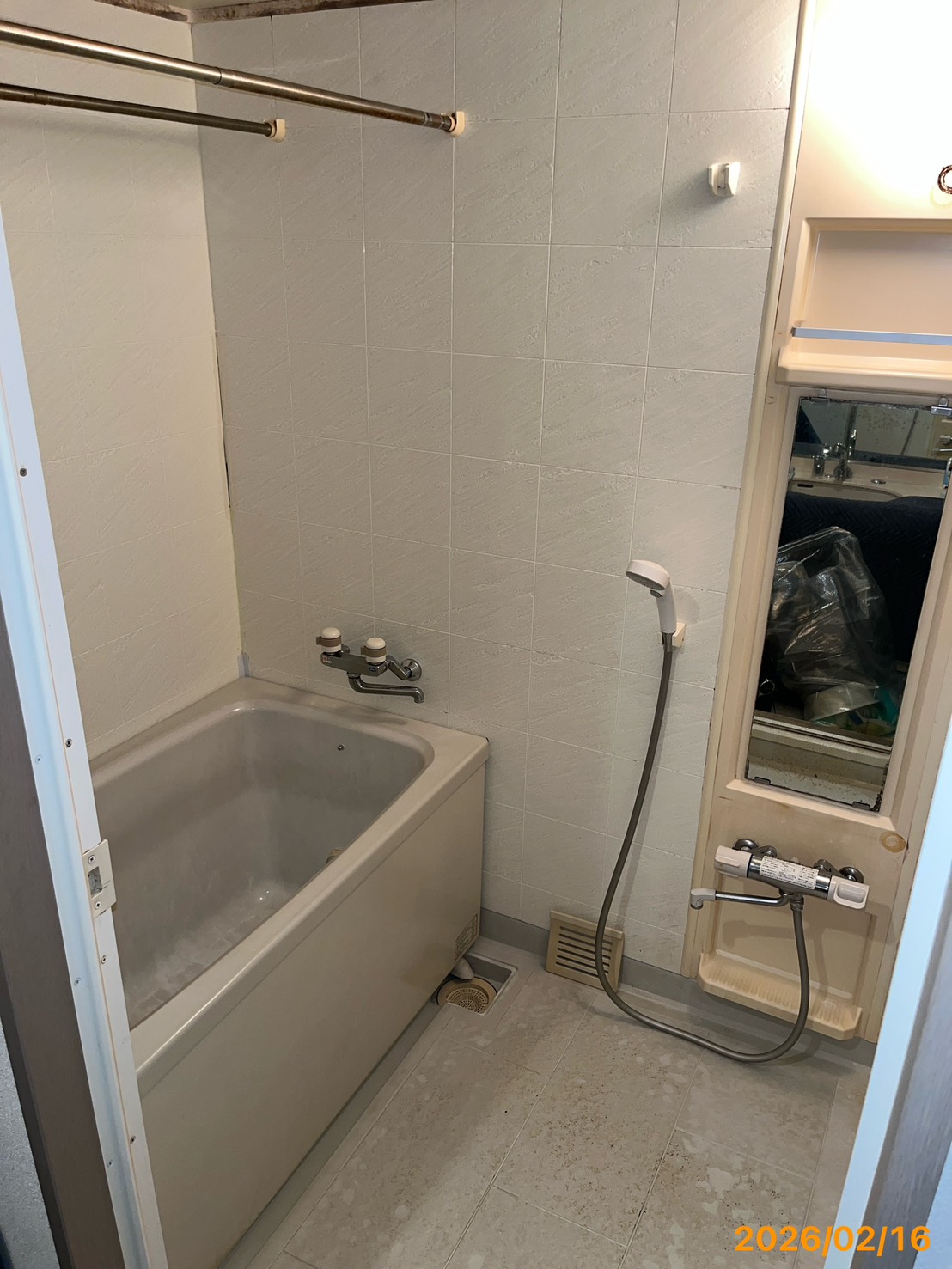 施工前　ユニットバス