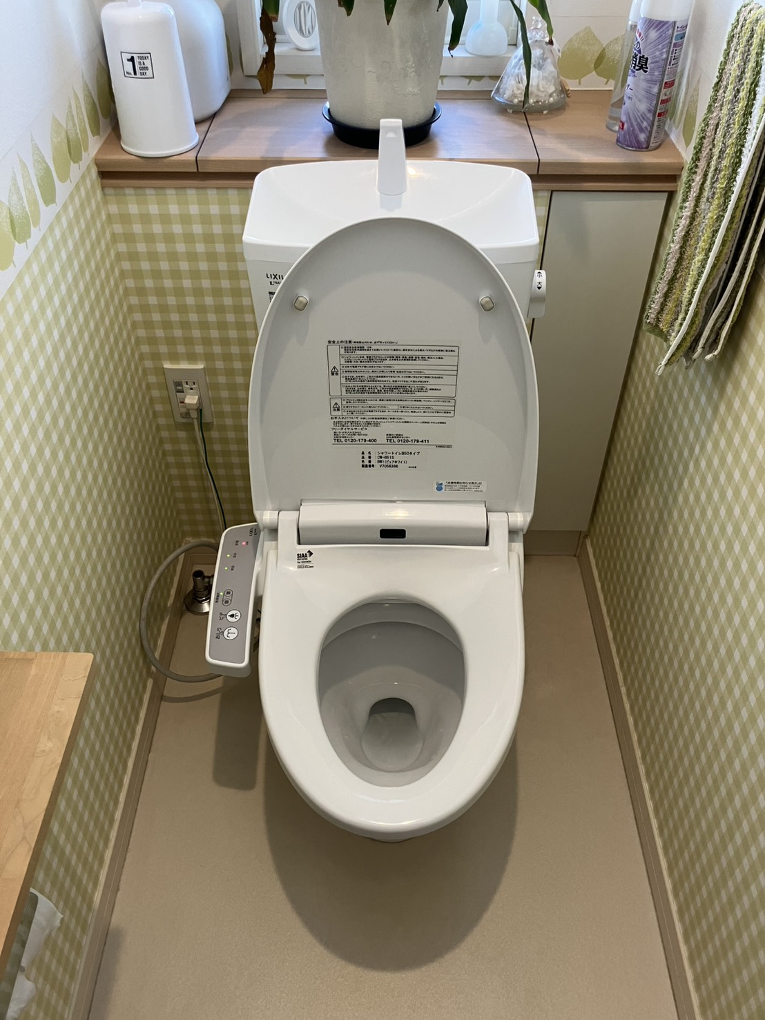 施工前　トイレ