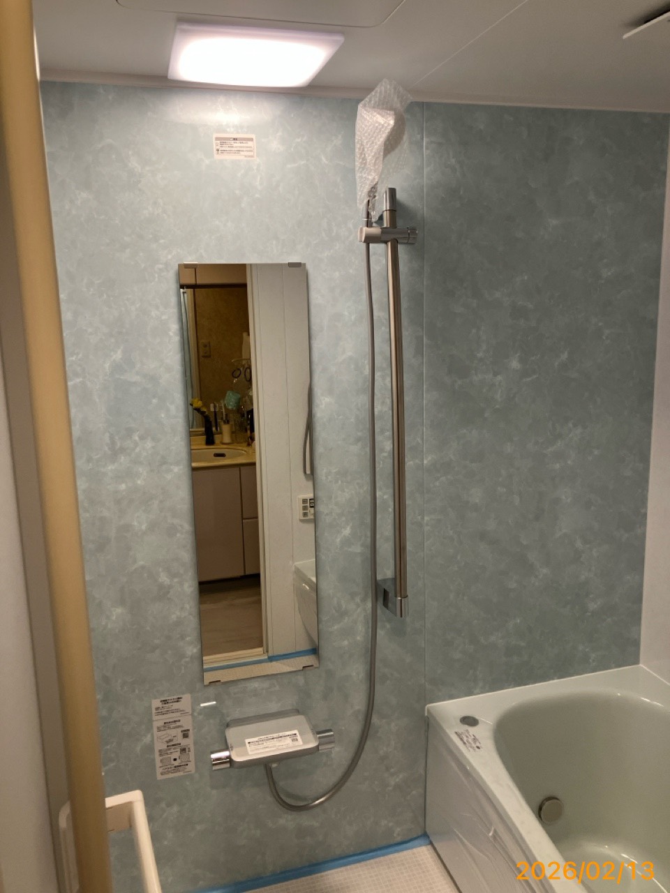 施工後　ユニットバス（WYV1216JKX3CK）