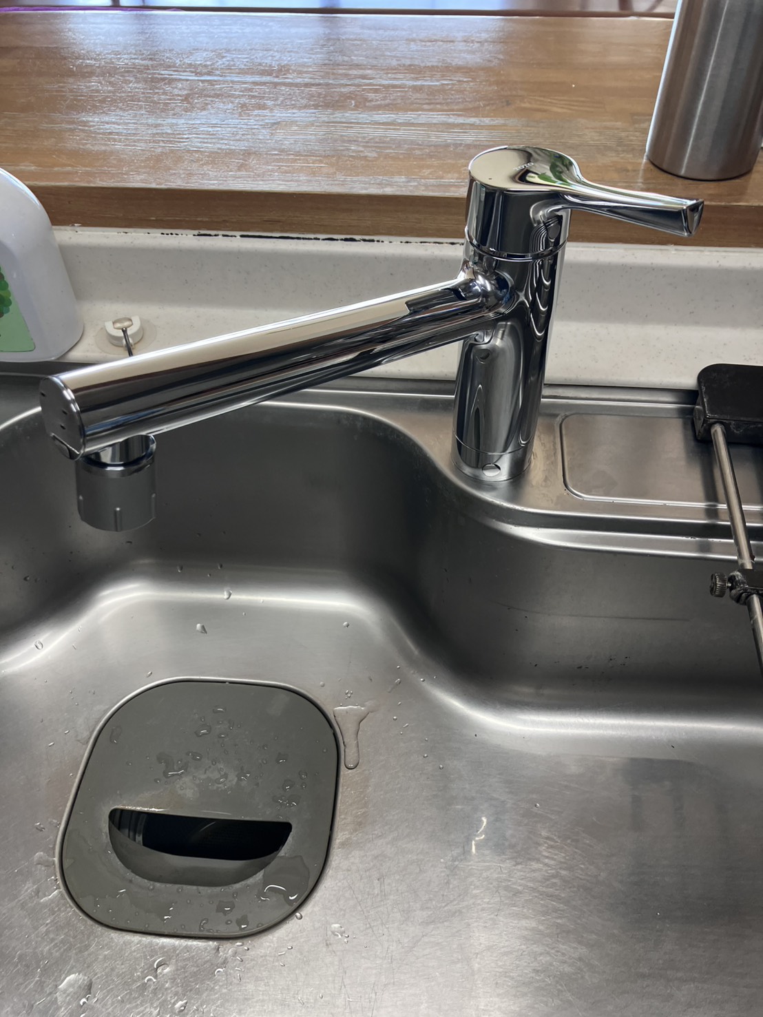 施工後　台所水栓（TKS05303J）