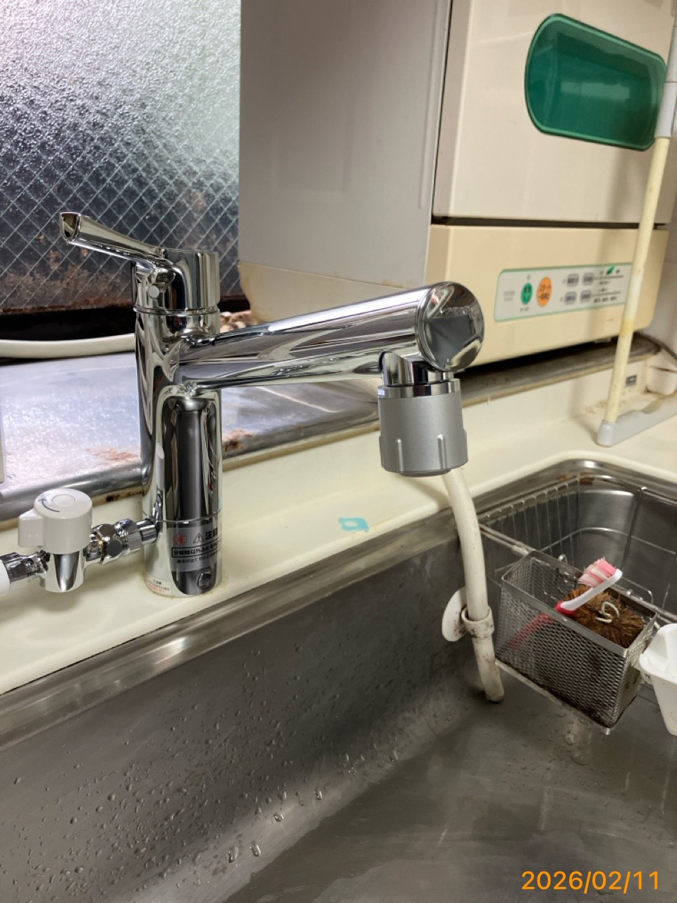 施工後　台所水栓（TKS05309J）