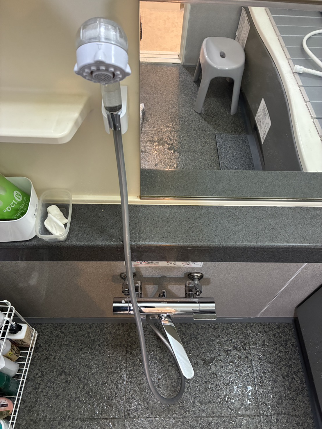 施工後　浴室水栓（TBV03401J1）