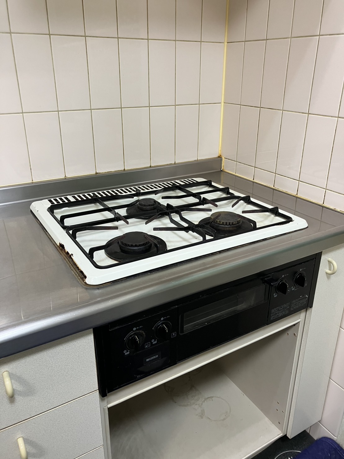 施工前　コンロ