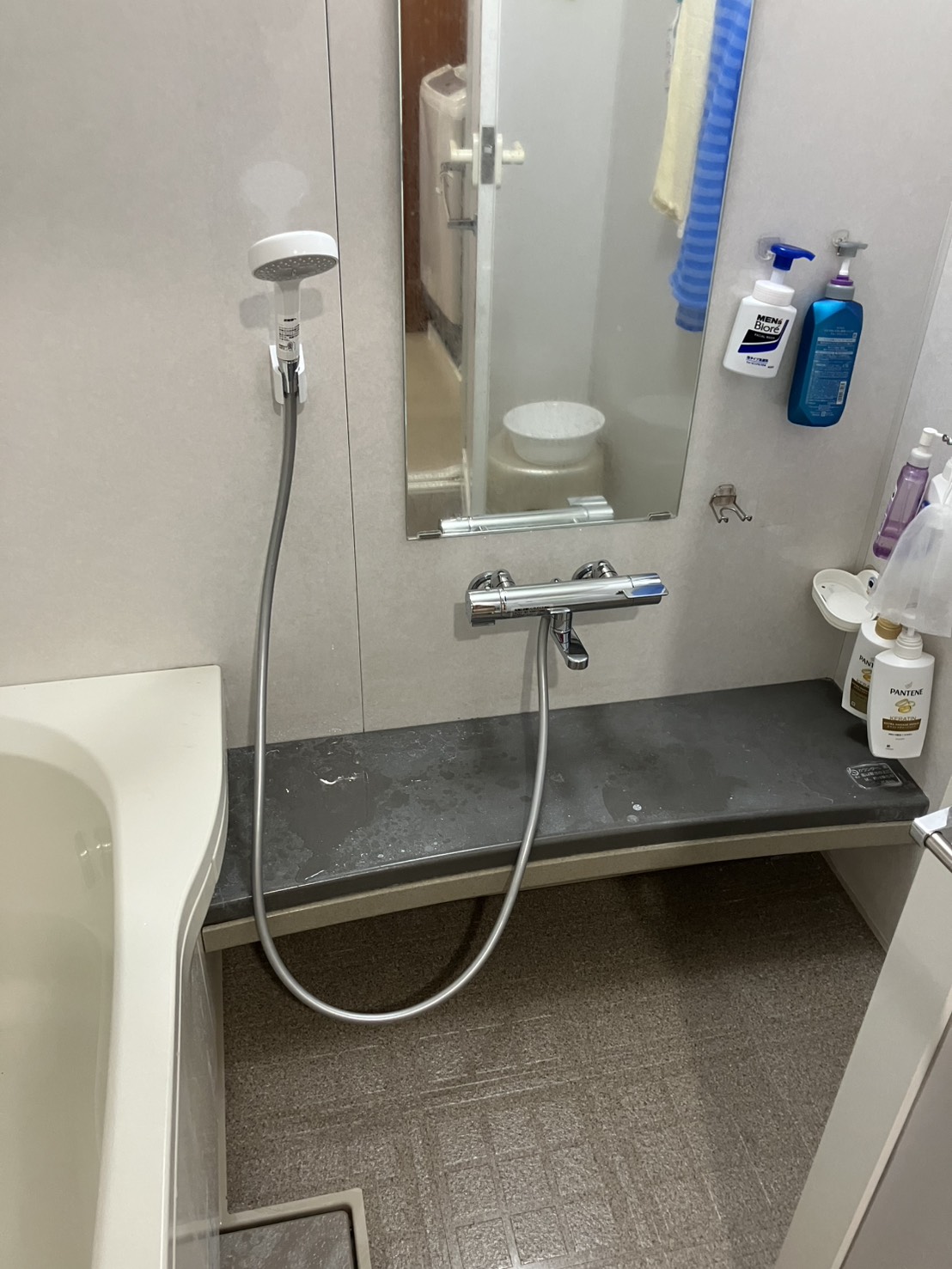 施工後　浴室水栓（TBV03445J1）